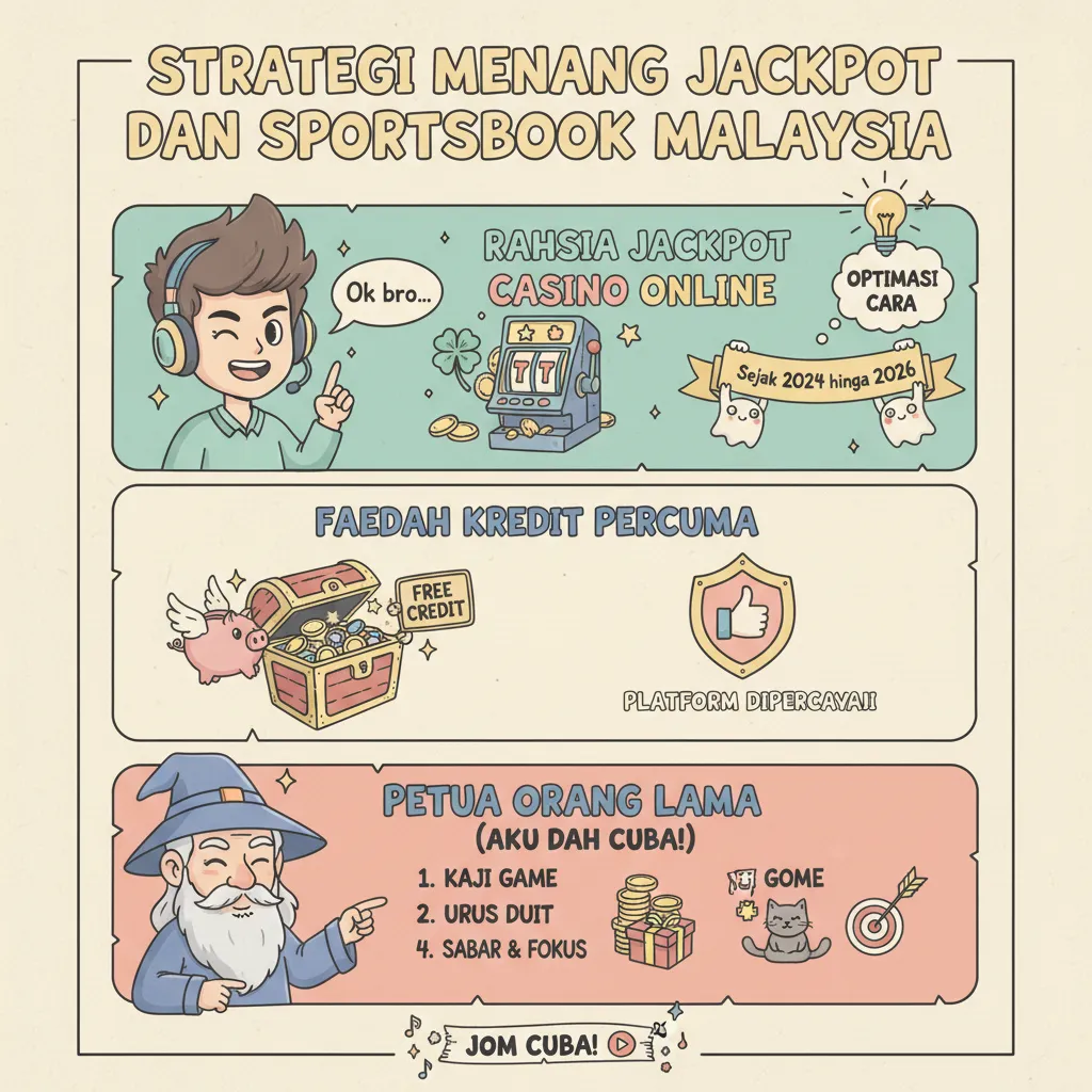 Strategi Menang Jackpot dan Sportsbook Malaysia