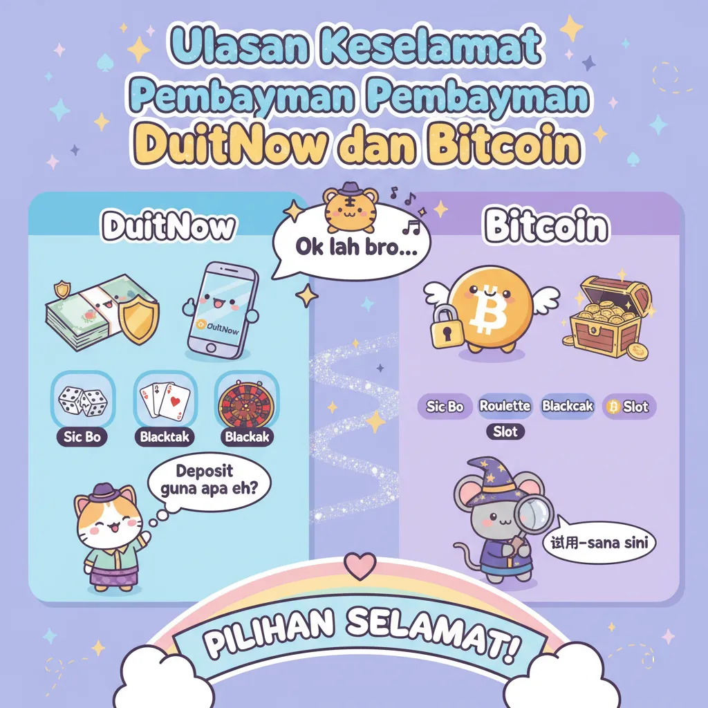 Ulasan Keselamatan Pembayaran DuitNow dan Bitcoin